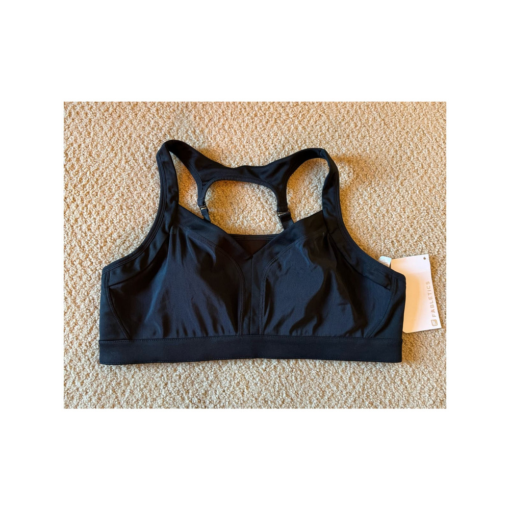 NWT Fabletics High Impact Sports Bra Black